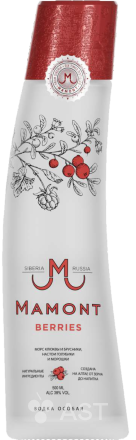 Мамонт Беррис 0,5л. Водка особая Россия