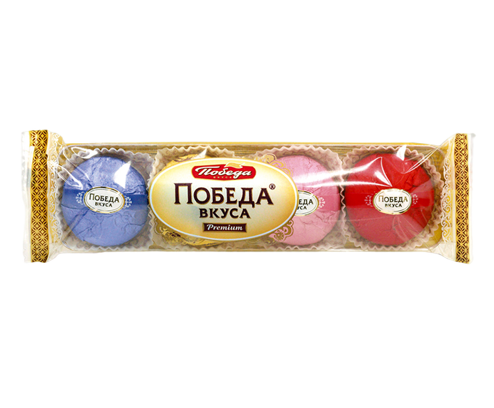 Конфеты Победа вкуса трюфели с марципаном 60г