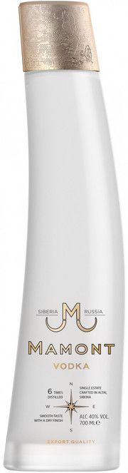 Мамонт 0,7л. Водка Россия