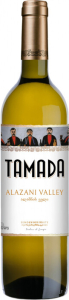 Тамада Алазанская долина белое п/сладкое 0,75л. Вино Грузия