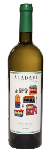 Пиросмани т.м. Аладари белое п/сухое 0,75л. Вино Грузия