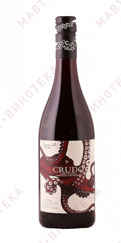 Терре Сичилиане Крудо Неро д'Авола Каберне-Совиньон п/сухое красное 0,75л. Вино Италия