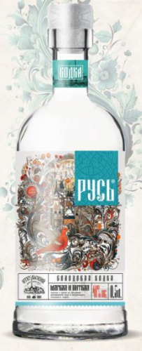 Русь 0,5л. Водка Россия