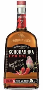 Коноплянка жгучий перец 0,5л Настойка горькая Беларусь